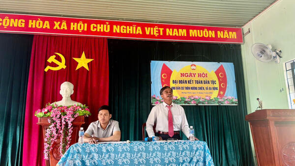 NGÀY HỘI ĐẠI ĐOÀN KẾT TOÀN DÂN TỘC NĂM 2025 TẠI  THÔN HƯƠNG CHIÊN