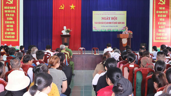 BA ĐỘNG TỔ CHỨC NGÀY HỘI TOÀN DÂN BẢO VỆ AN NINH TỔ QUỐC